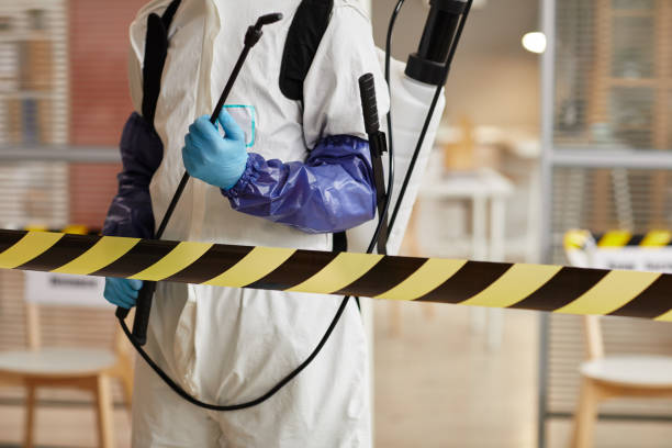 Professional Unattended Death Cleanup technician working in Keyport, NJ
